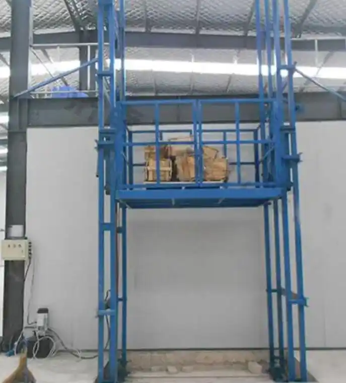 导轨式升降货梯安装步骤